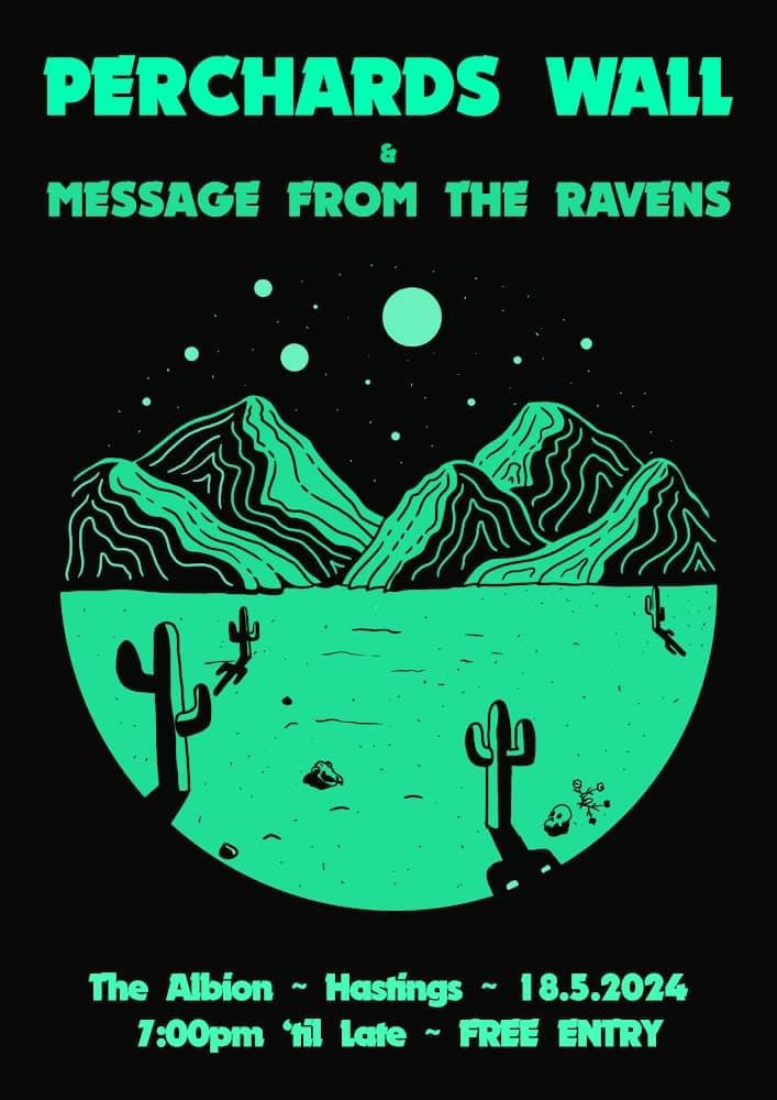 Perchards Wall & Message from the Ravens