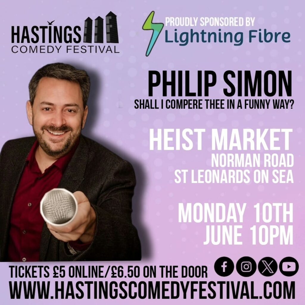 Philip Simon: Shall I Compere Thee in a Funny Way?