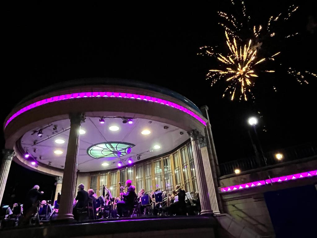 British Legion Band at Alexandra Park Bandstand