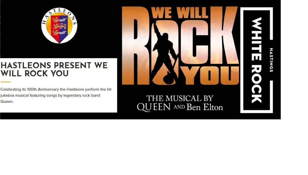 Hastleons present We Will Rock You