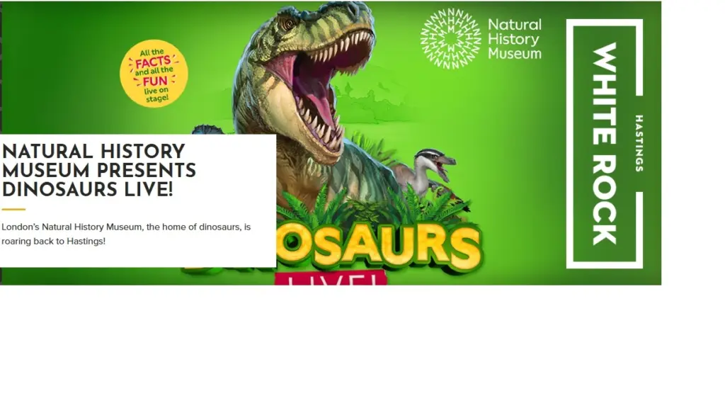 Natural History Museum presents Dinosaurs Live!