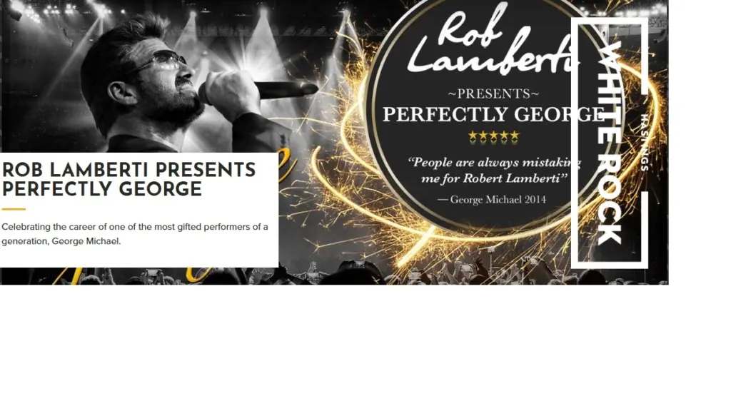 Rob Lamberti presents Perfectly George
