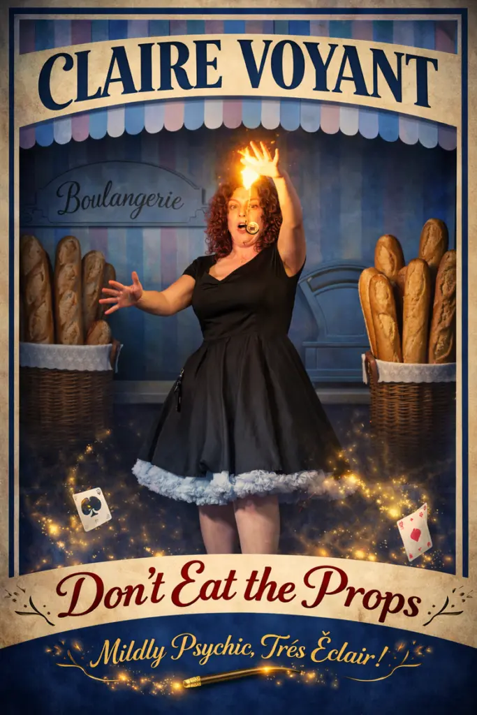 Claire Voyant: Please Don't Eat The Props (Work in Progress)