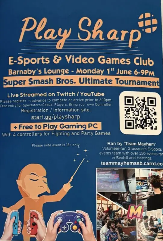 Play Sharp Esports Event