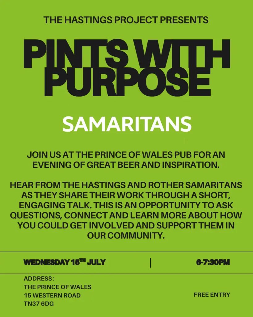 Pints With Purpose – Samaritans