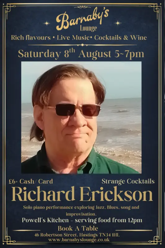 Richard Erickson: Strange Cocktails | An Evening of Piano, Jazz & Improvisation