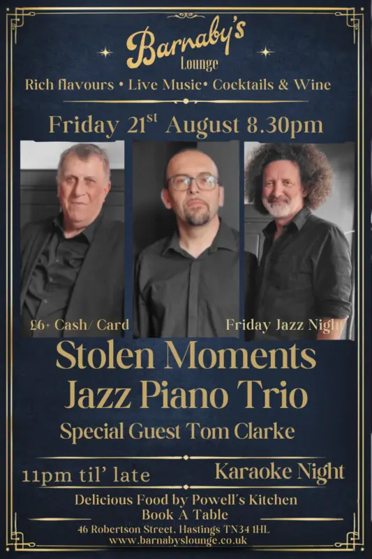 Stolen Moments Jazz Piano Trio