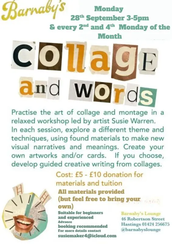Susie Warren’s Collage & Writing Workshop