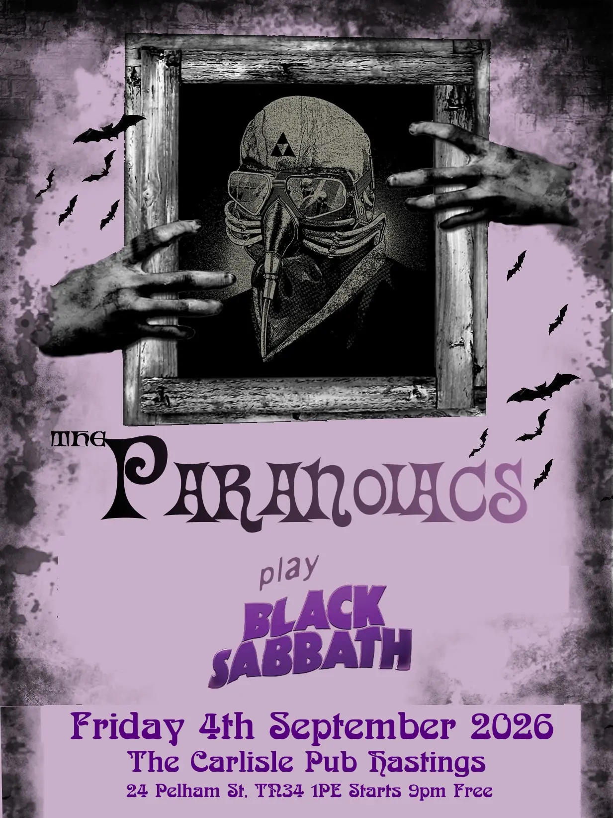 The Paranoiacs play Black Sabbath