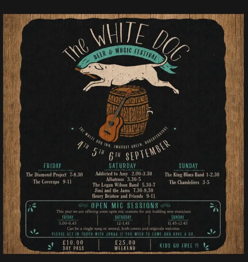 The White Dog Beer & Music Festival The White Dog Beer & Music Festival
