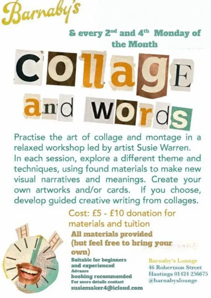 Susie Warren’s Collage & Writing Workshop