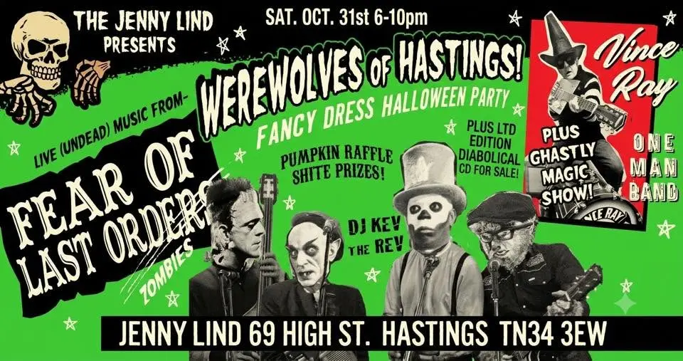 Werewolves of Hastings – Halloween Party!