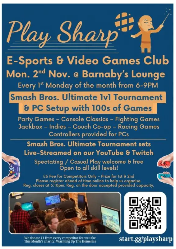 Play Sharp Esports Event