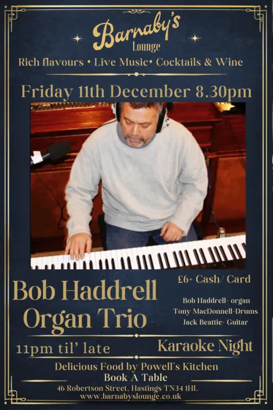 Bob Haddrell Organ Trio